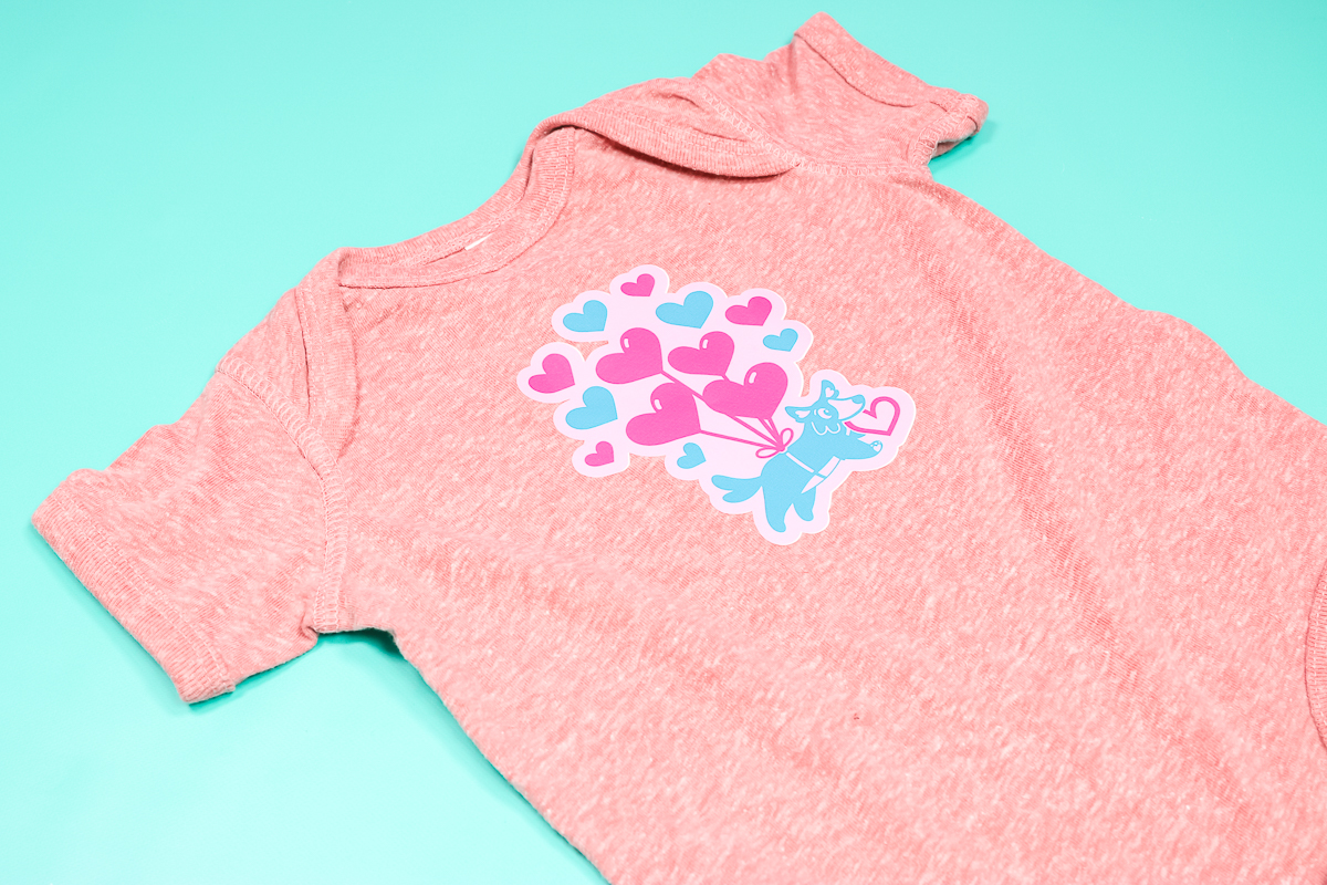 printable htv on onesie