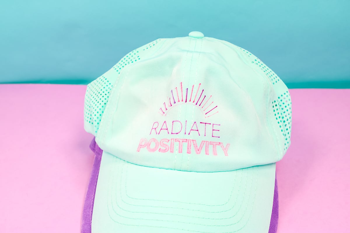 How to Make Custom Hats with Cricut - Pretty Providence