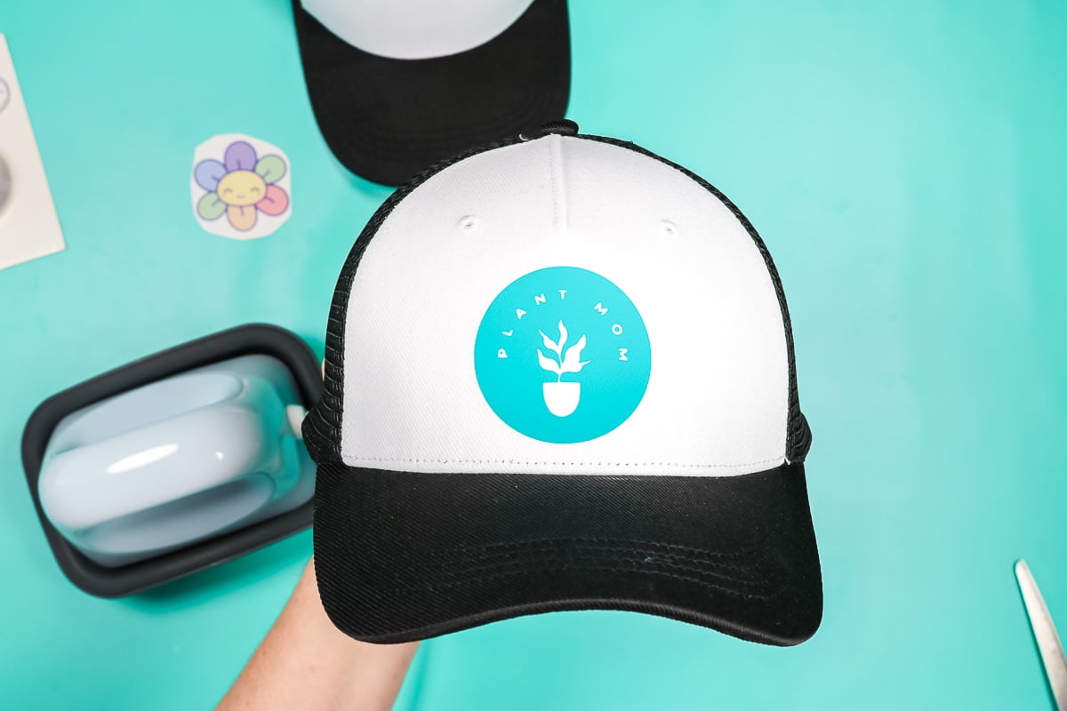 Cricut Hat Press Project: Comparing Infusible Ink Versus Heat Transfer  Vinyl - Weekend Crafting Adventures