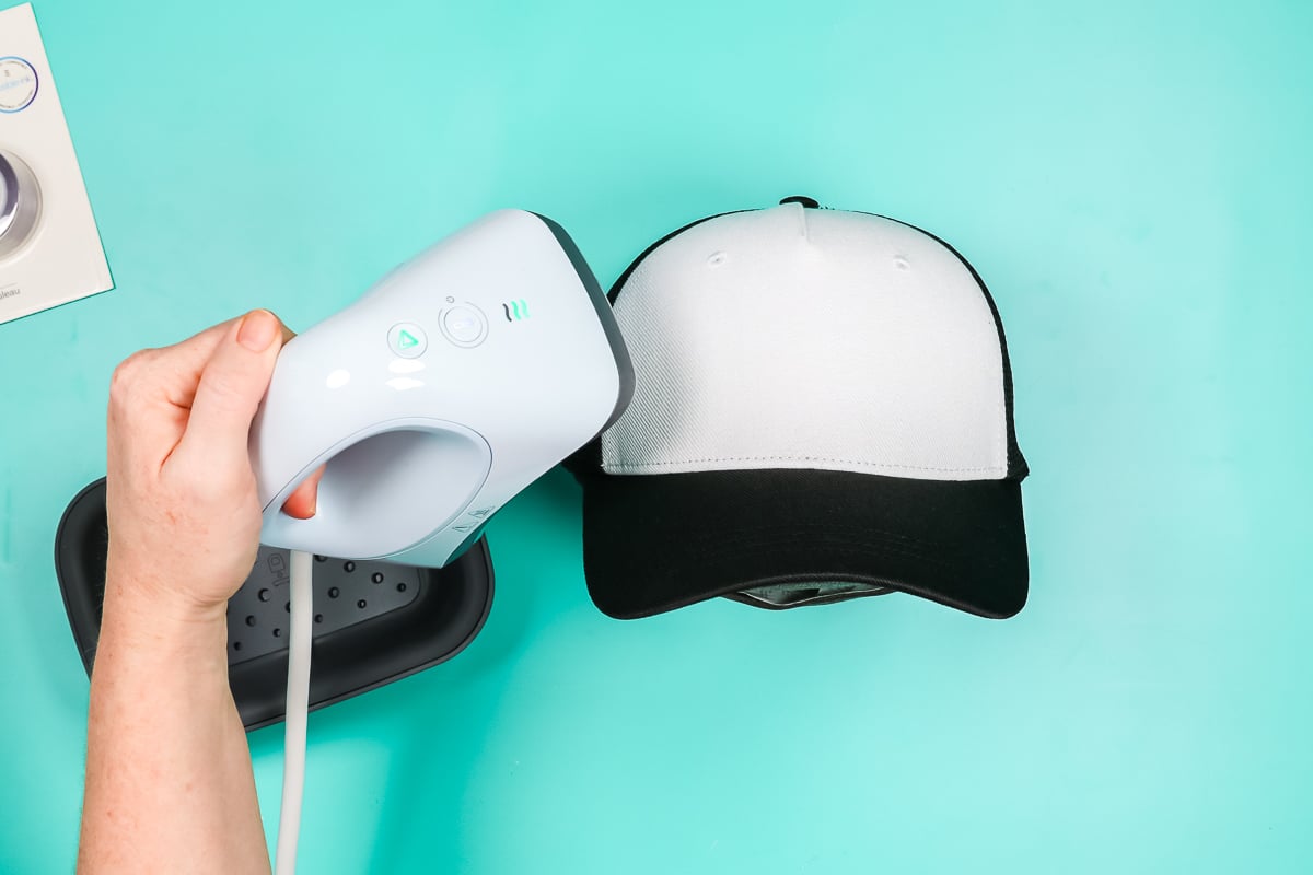 Creating an All-Over Hat Design with Cricut Hat Press - The Homes