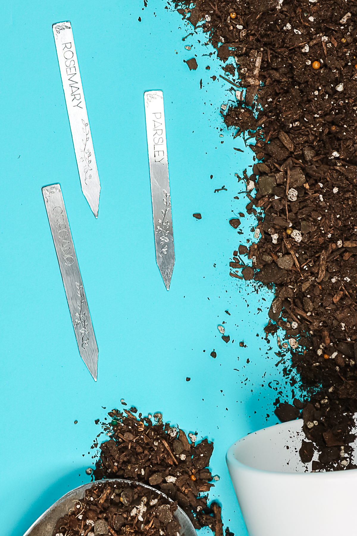 diy metal garden markers