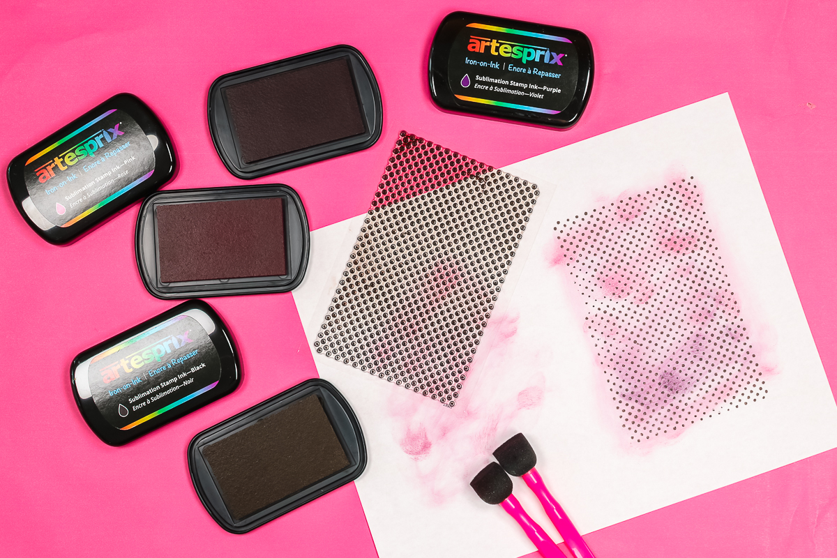 Artesprix Sublimation Stamp Pads and Ink Refills