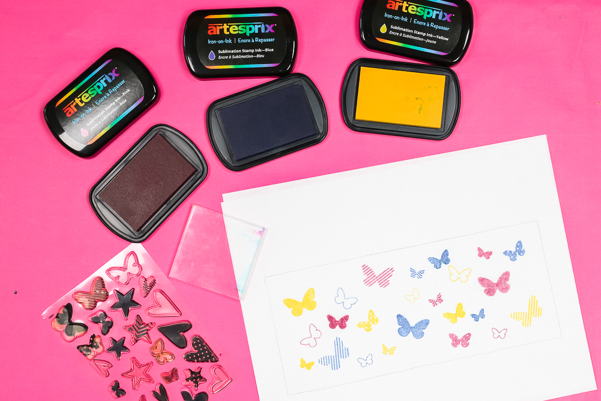 Artesprix Sublimation Stamp Pads and Ink Refills