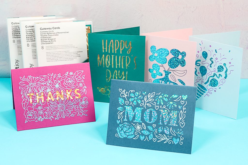 Cricut Cutaway Cards on a Cricut Joy, Explore, or Maker Angie Holden