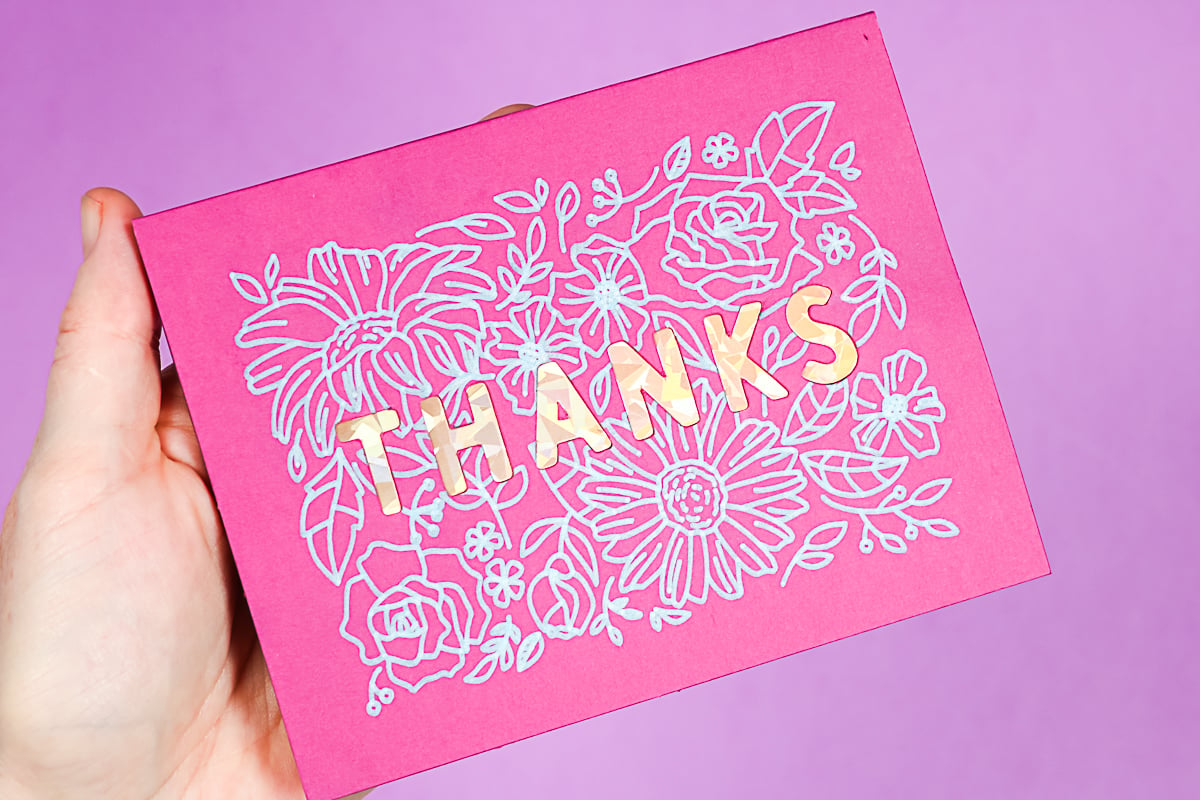 Cricut Joy Cutaway Card Tutorial + How to Get a Centered Design