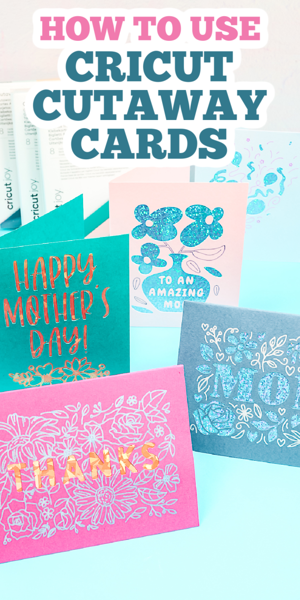 Cricut Cutaway Cards on a Cricut Joy, Explore, or Maker Angie Holden