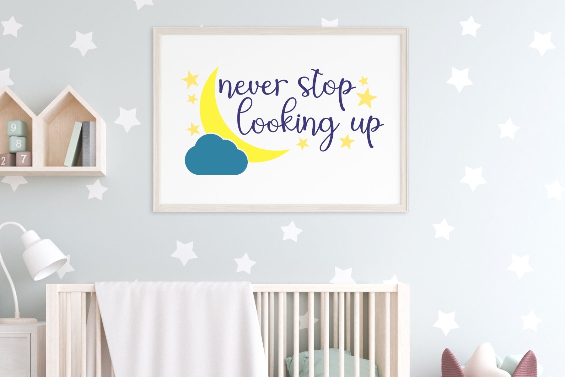 moon svg for nursery