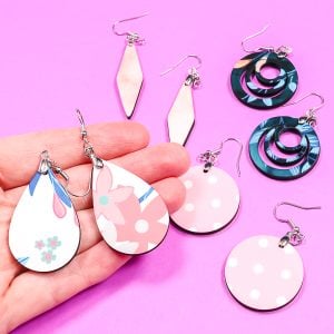 various sublimation earrings