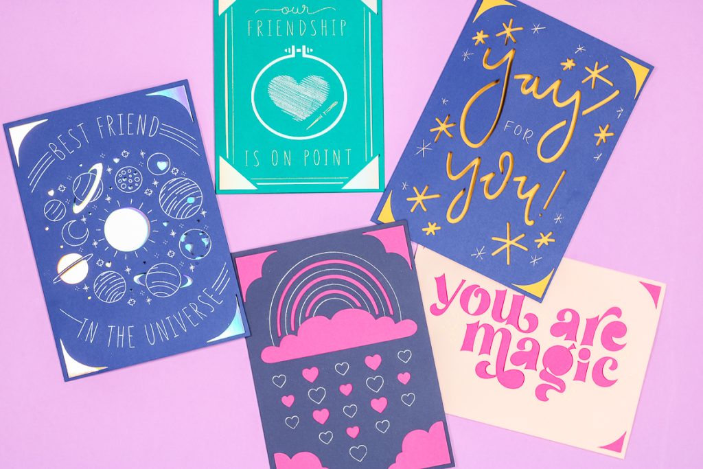 How To Make Cricut Foil Insert Cards Angie Holden The Country Chic Cottage