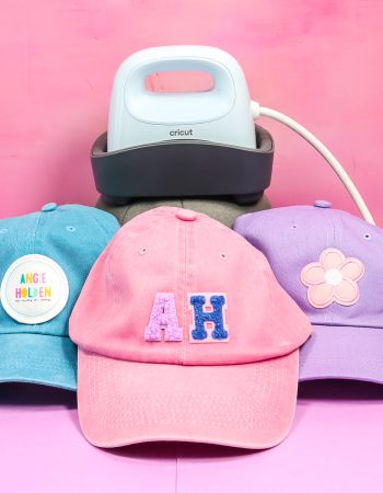 patches with the cricut hat press