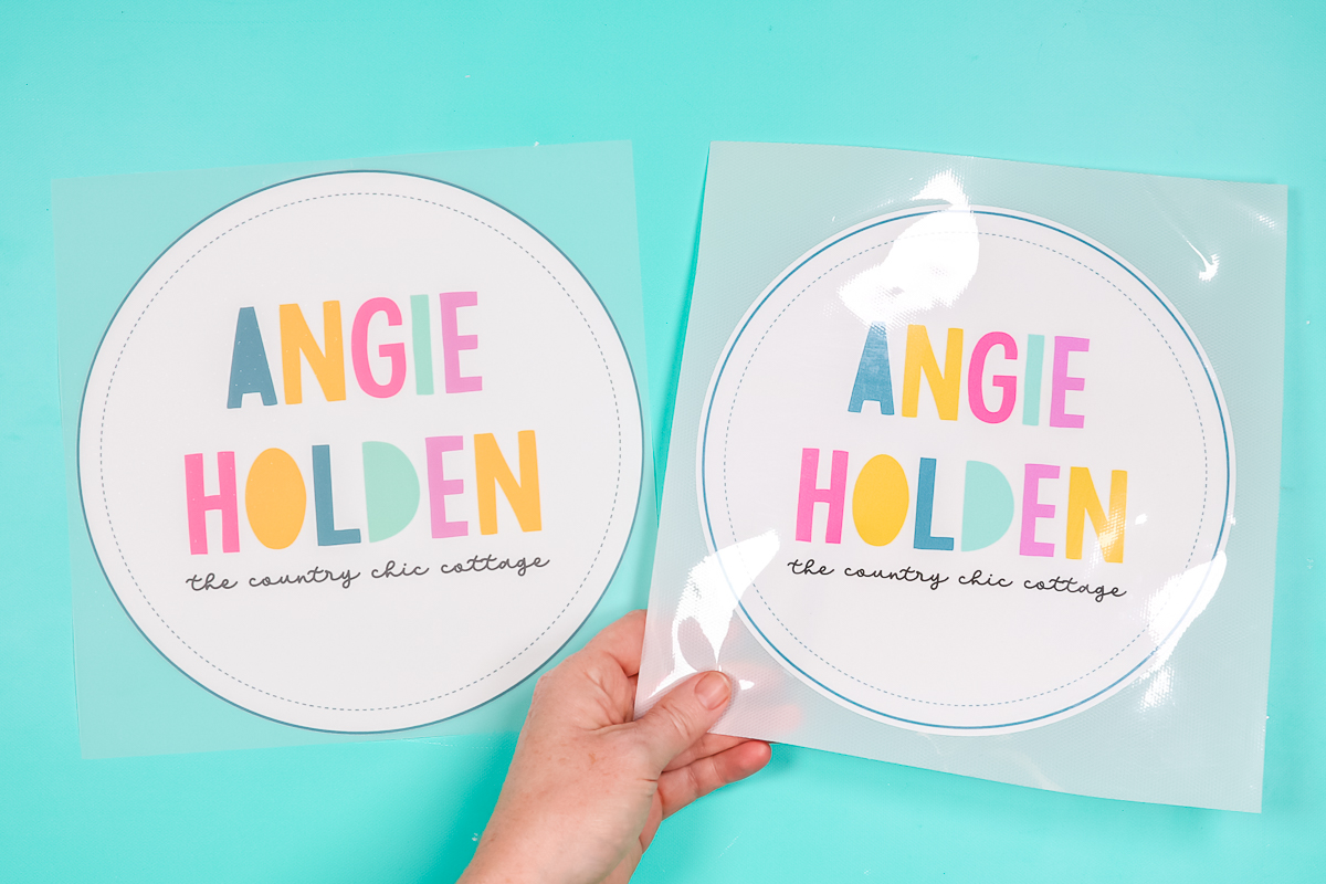 How to Use Printable Heat Transfer Vinyl - Angie Holden The