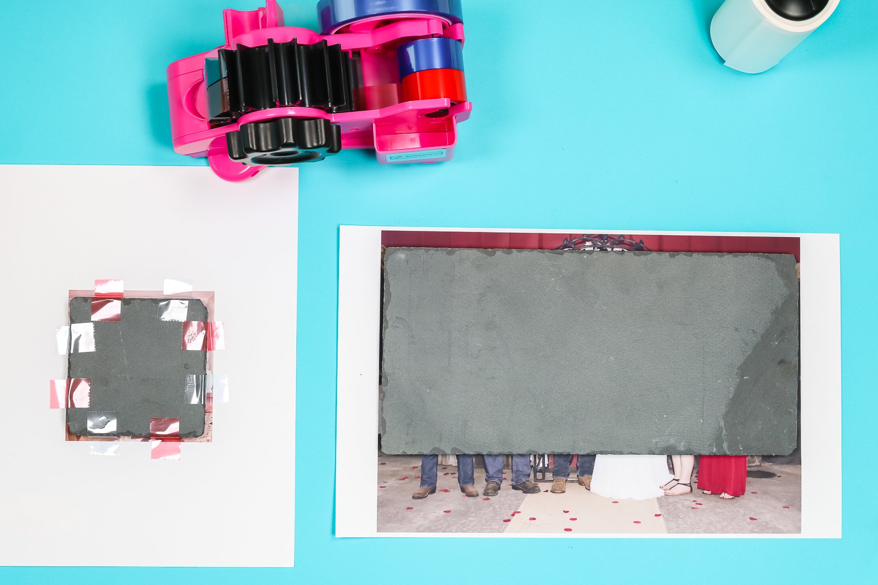 How to make a sublimation photo slate 