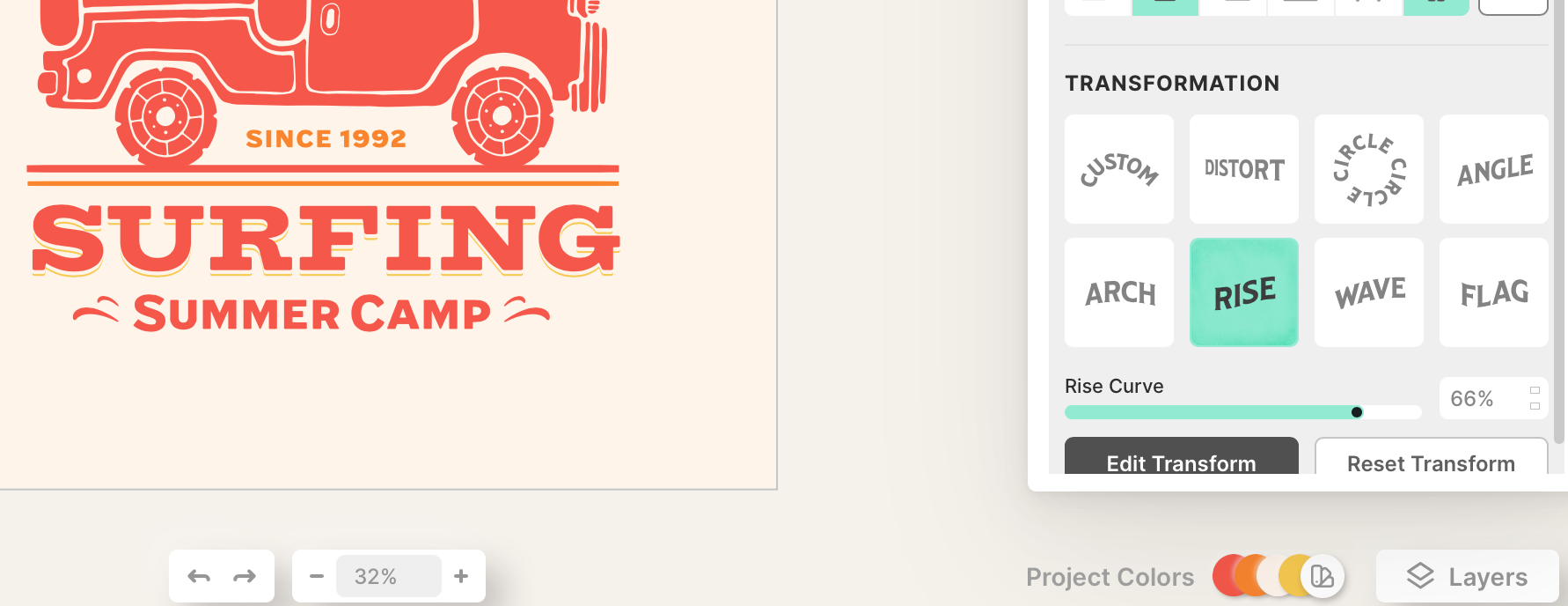 Kittl Editor Help - Basic Text Settings