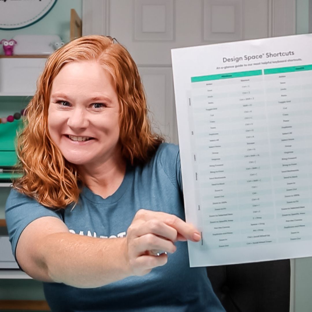 Cricut Keyboard Shortcuts - July 2022 update