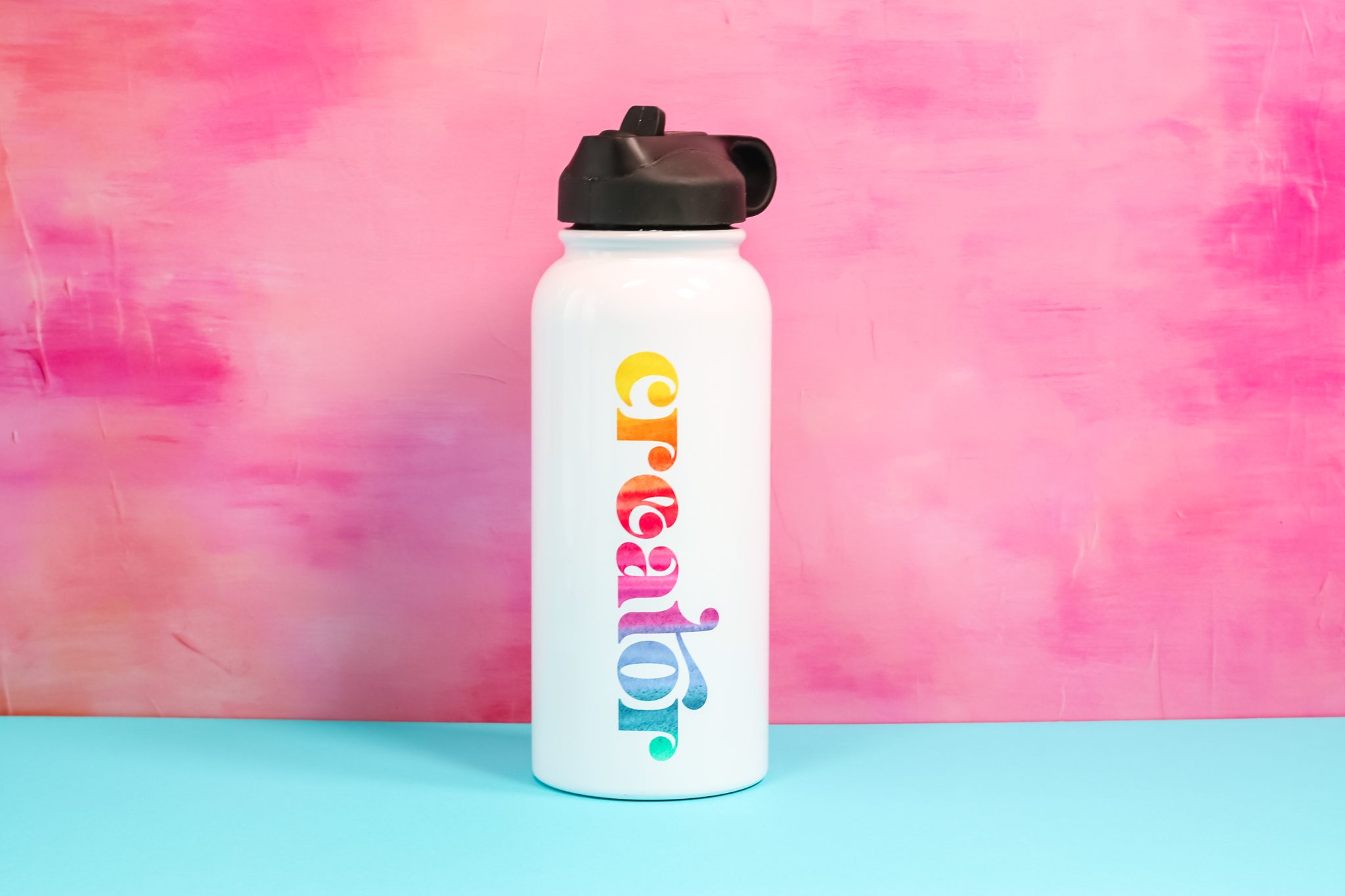 Creator sublimation water bottle.