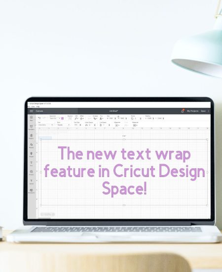 cricut design space text wrap feature