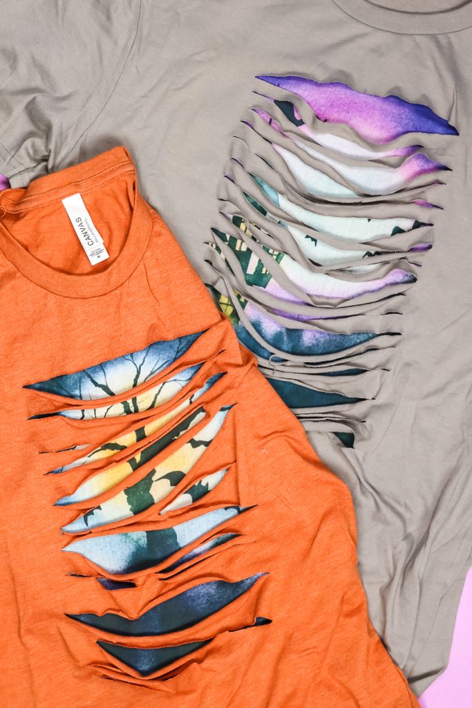 How to Make a PeekaBoo Sublimation Shirt Angie Holden