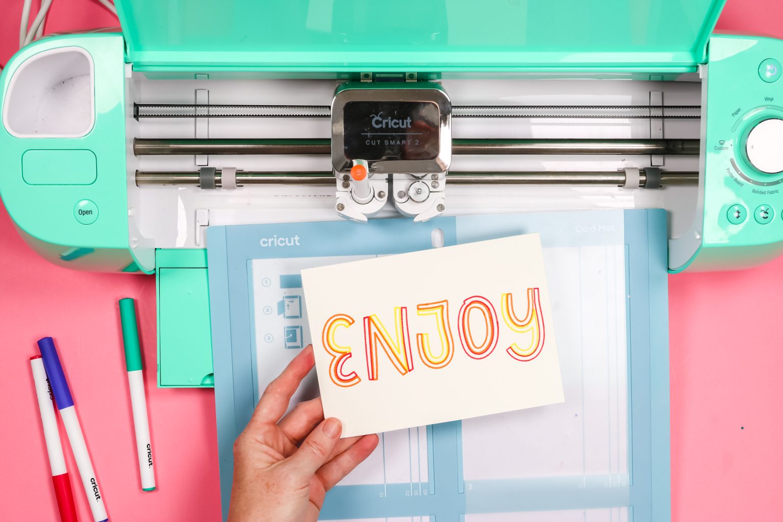 How to Use Cricut Watercolor Markers and Cards Angie Holden The