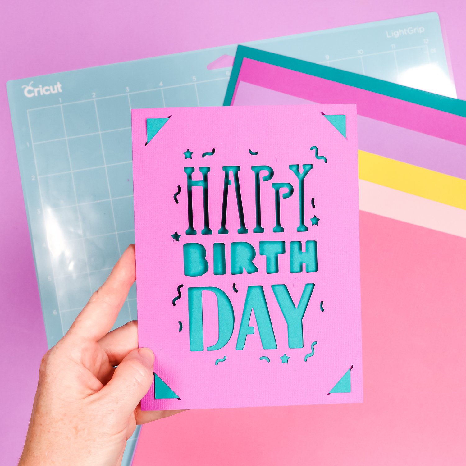 Easy Custom Cricut Cards