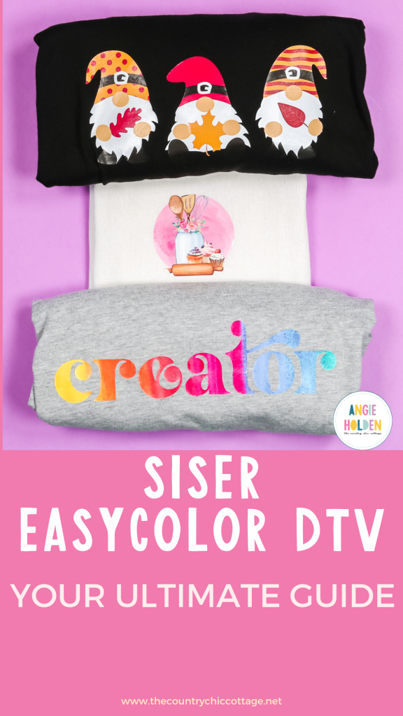 Siser Easycolor DVT ultimate guide