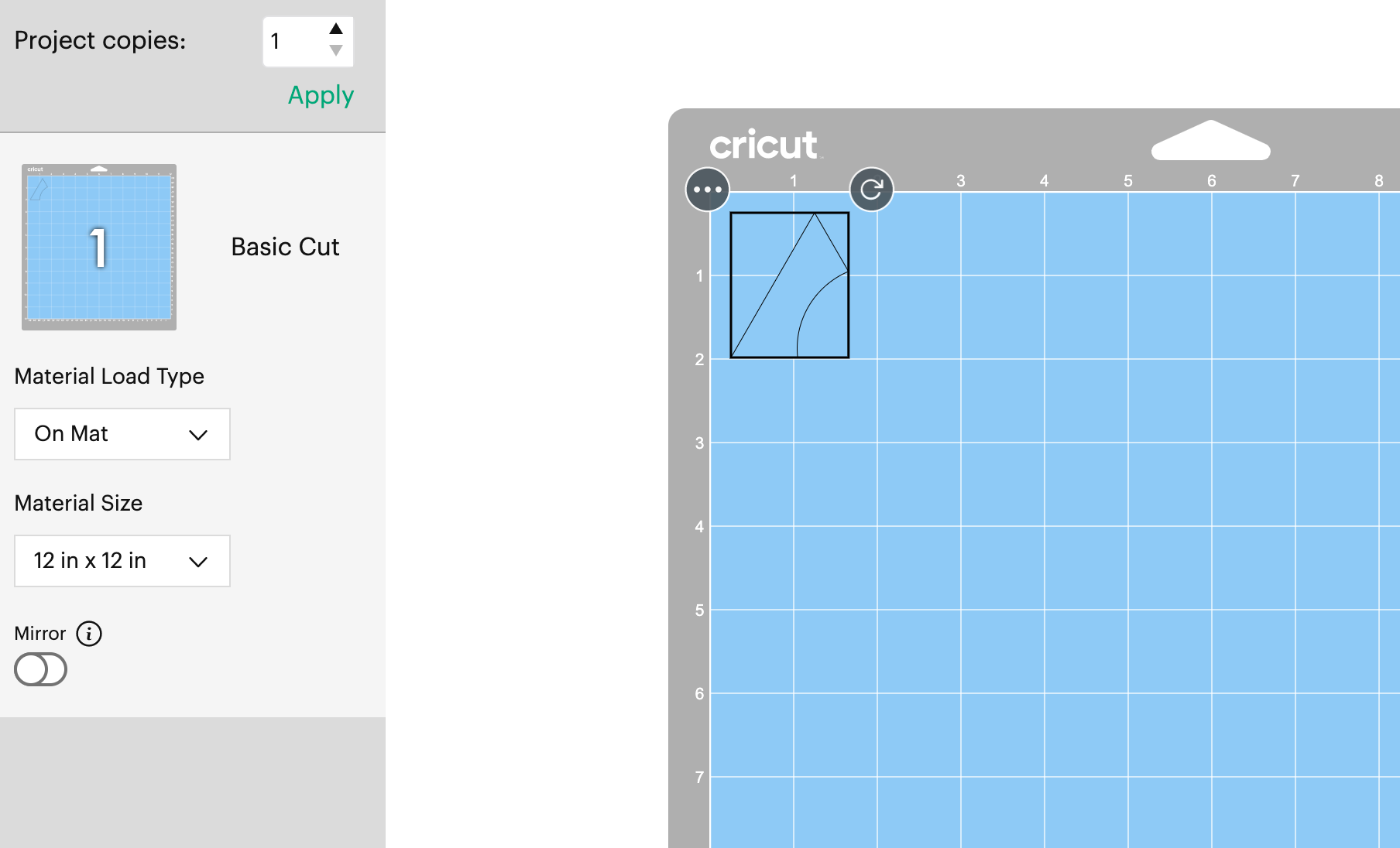 Mat screen with Subtracted images.