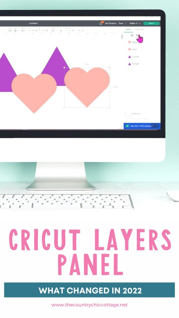 cricut layers panel