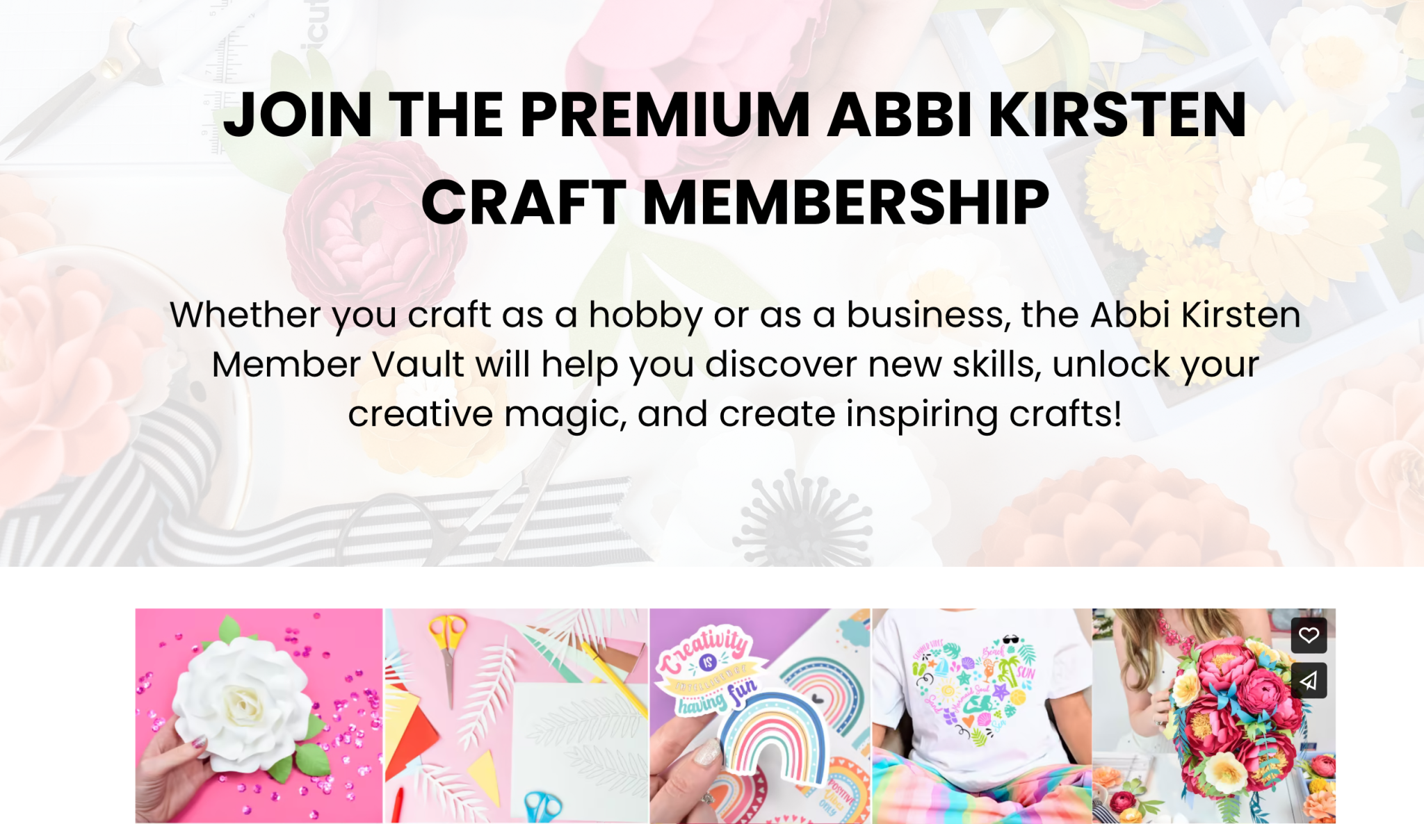 Abbi Kirsten craft membership.