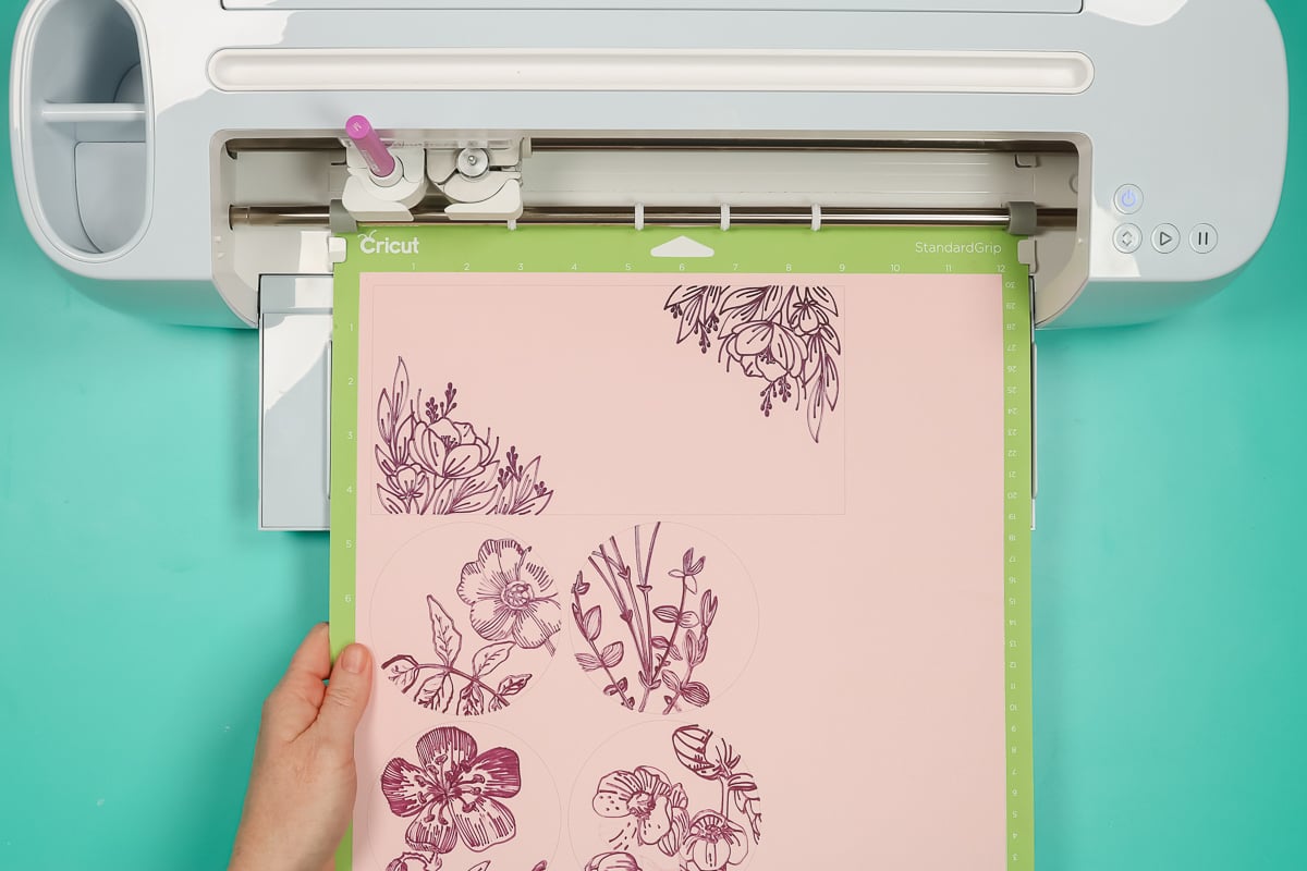 Layer Cricut Infusible Ink with Markers