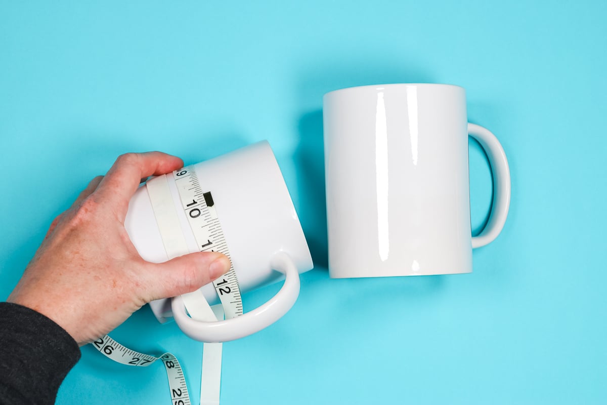Measure the mug to find the correct size.