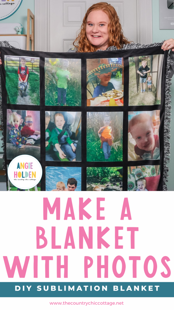 make a blanket with photos