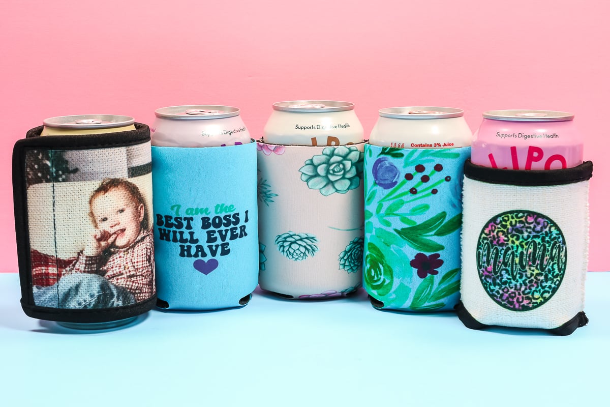 Make Your Own Koozie with a Cricut - Angie Holden The Country Chic Cottage