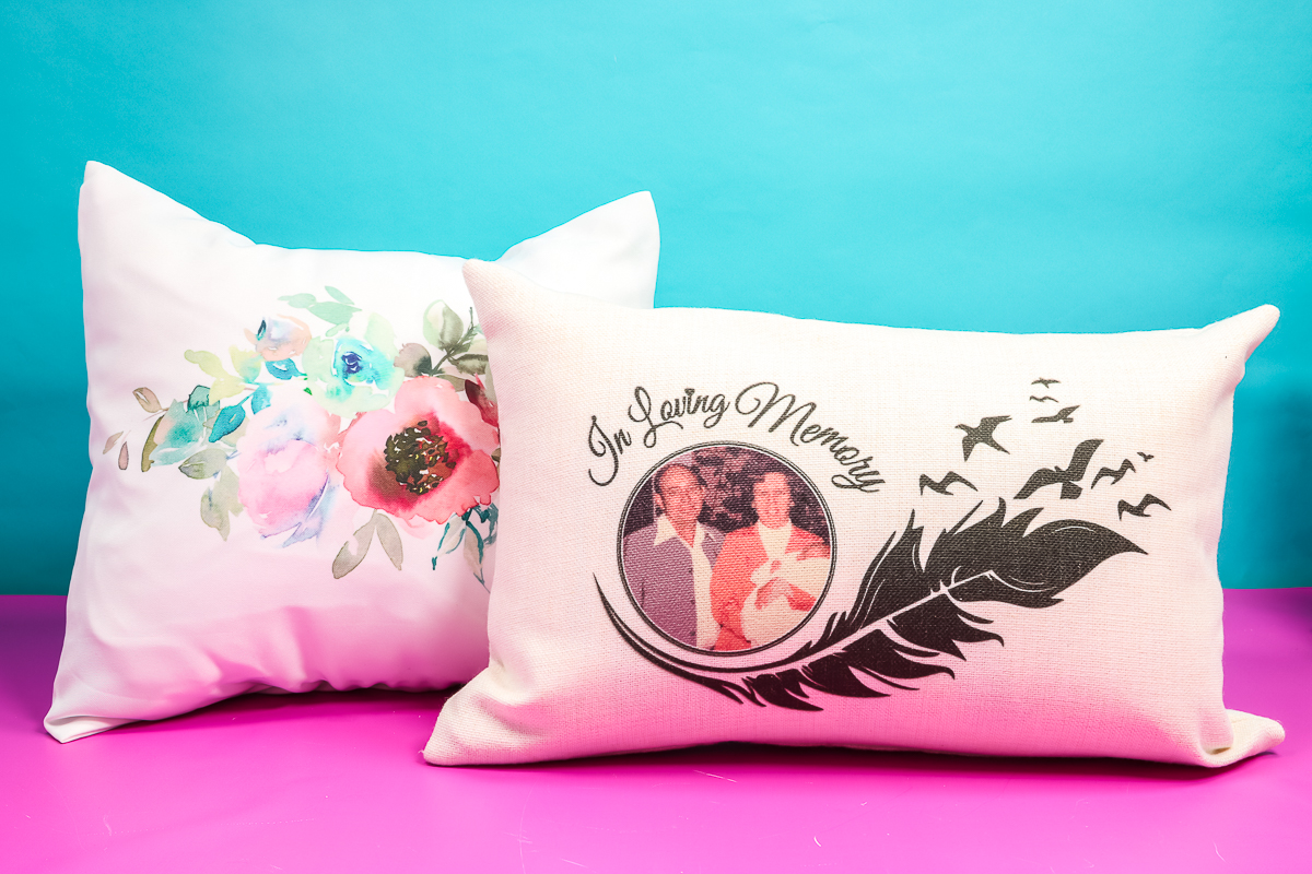 How to Make Custom Sublimation Pillow Covers - Angie Holden The