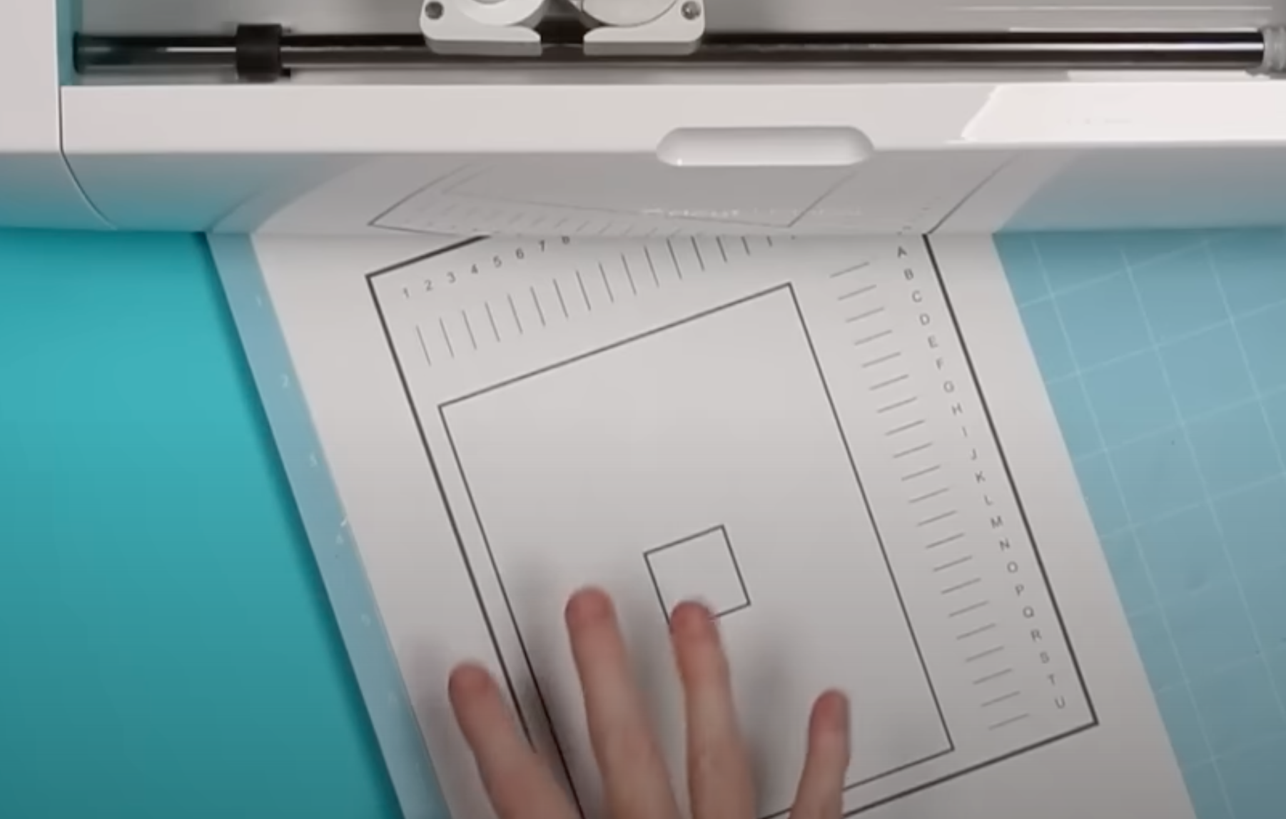 Print Then Cut calibration sheet.