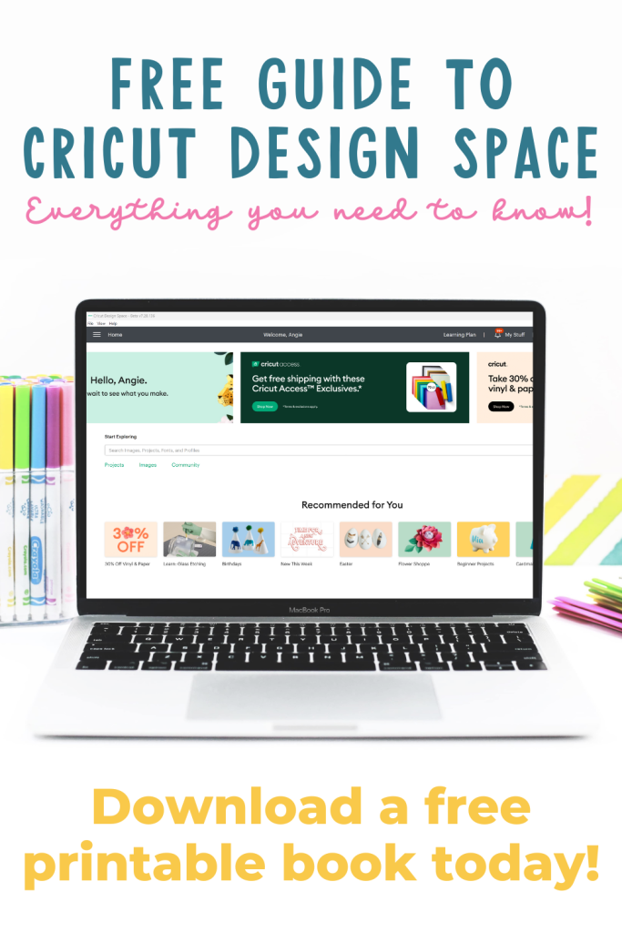 beginners guide to cricut design space