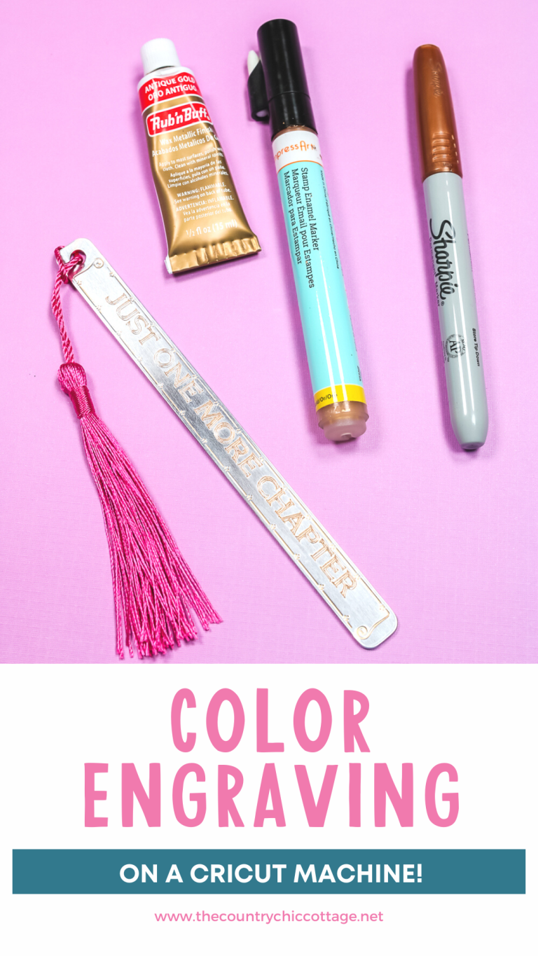 How to Get Color Engraving with a Cricut Machine Angie Holden The