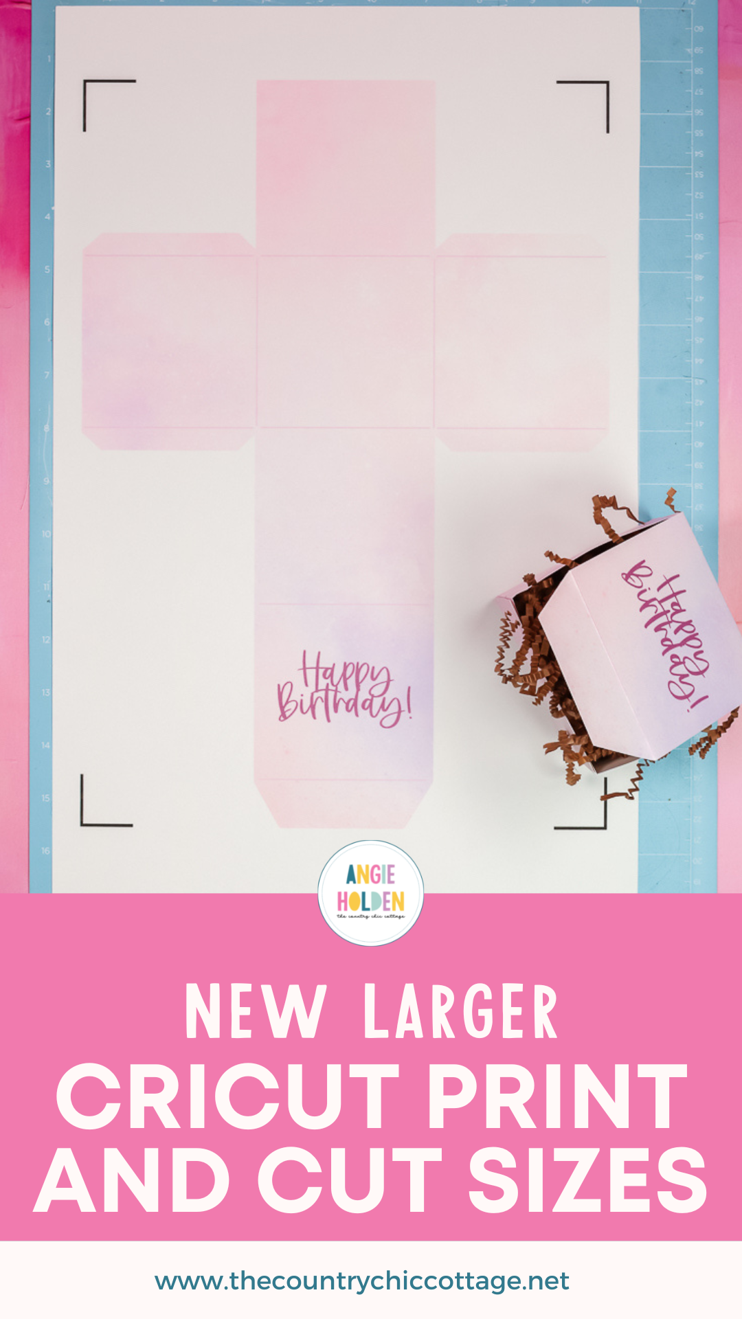 Your Guide to the New Larger Cricut Print Then Cut Sizes DIY Newest