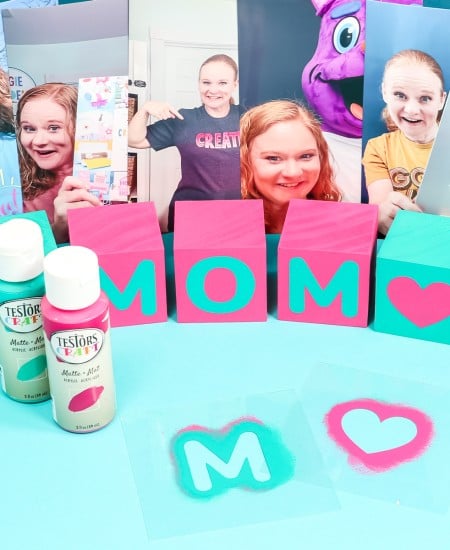 mothers day photo blocks