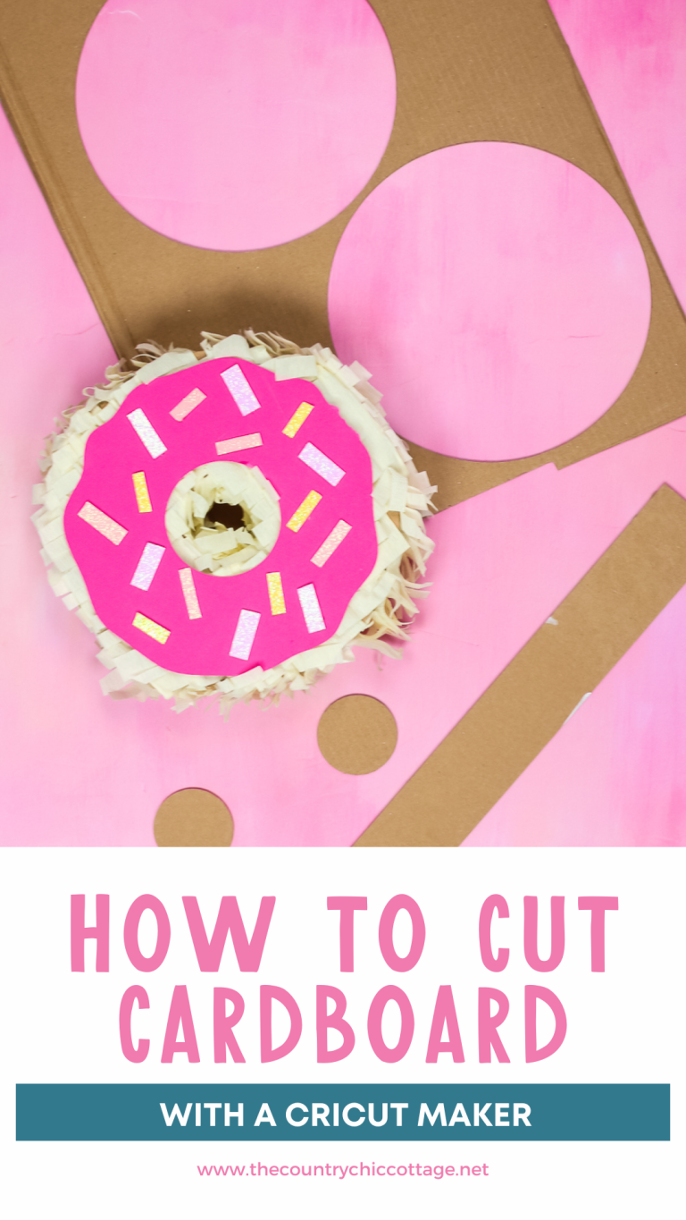 How to Cut Cardboard with a Cricut Machine Angie Holden The Country Chic Cottage