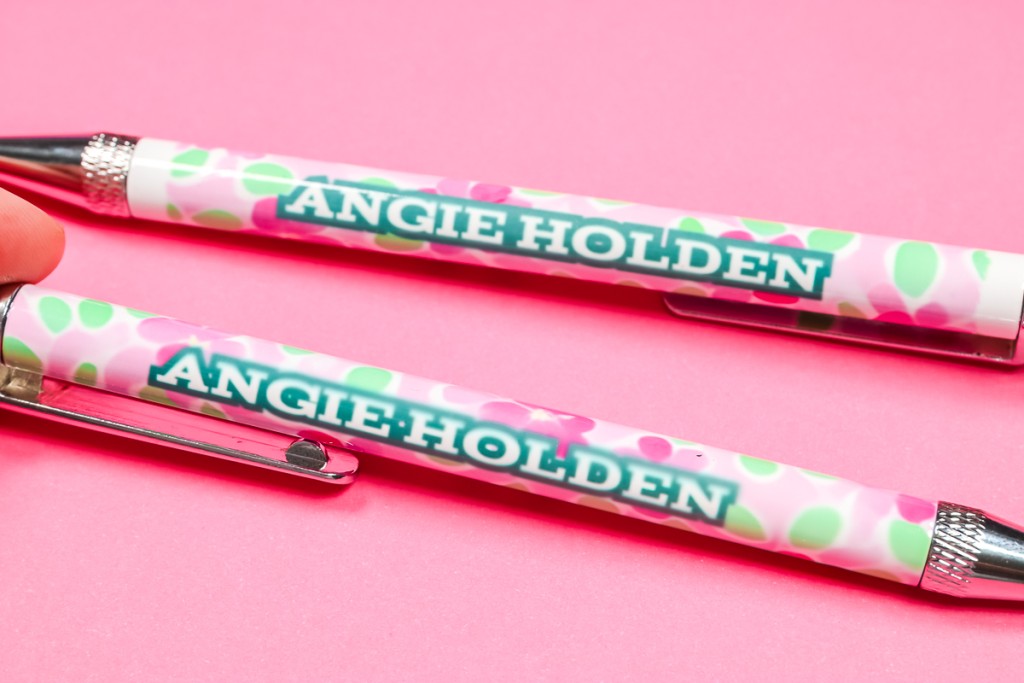 How to Make Customized Pens with Sublimation - Angie Holden The Country Chic Cottage
