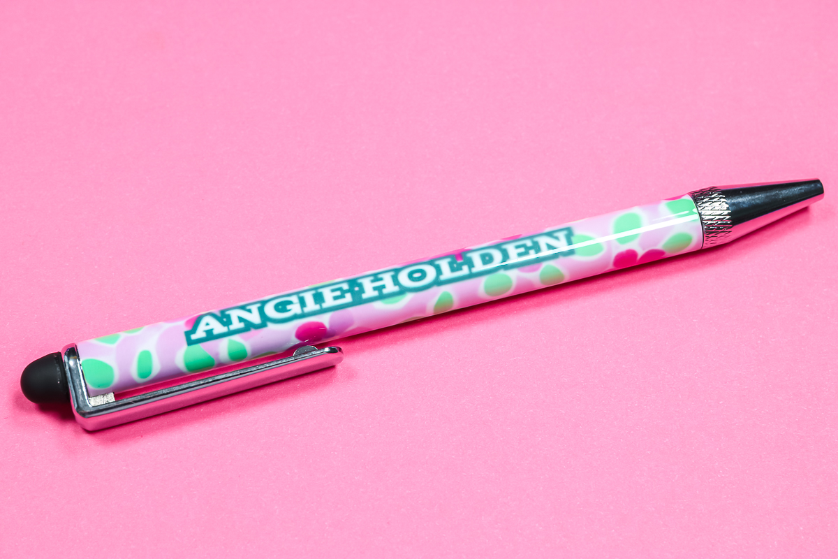 Personalized sublimation pen with name.