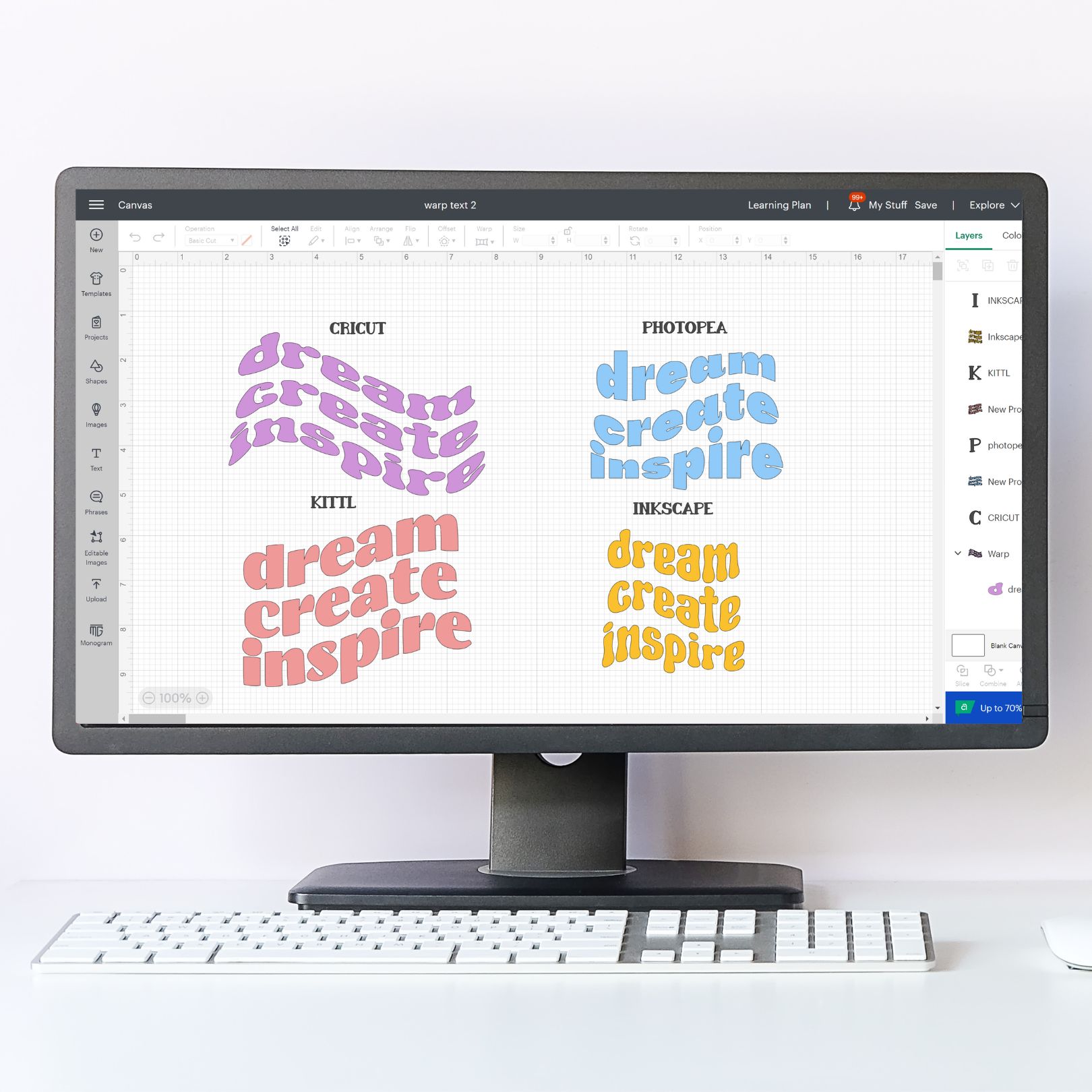 How to Use the Cricut Warp Tool
