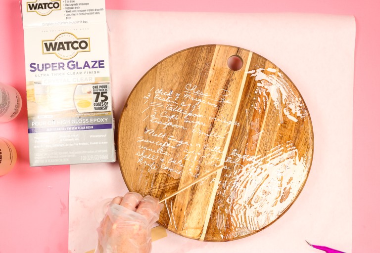 Watco Food Safe Sealer with Handwritten Recipe Project Idea Angie