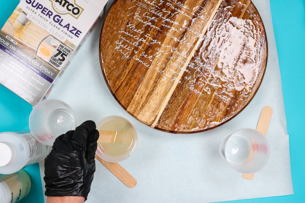 Watco Food Safe Sealer with Handwritten Recipe Project Idea Angie