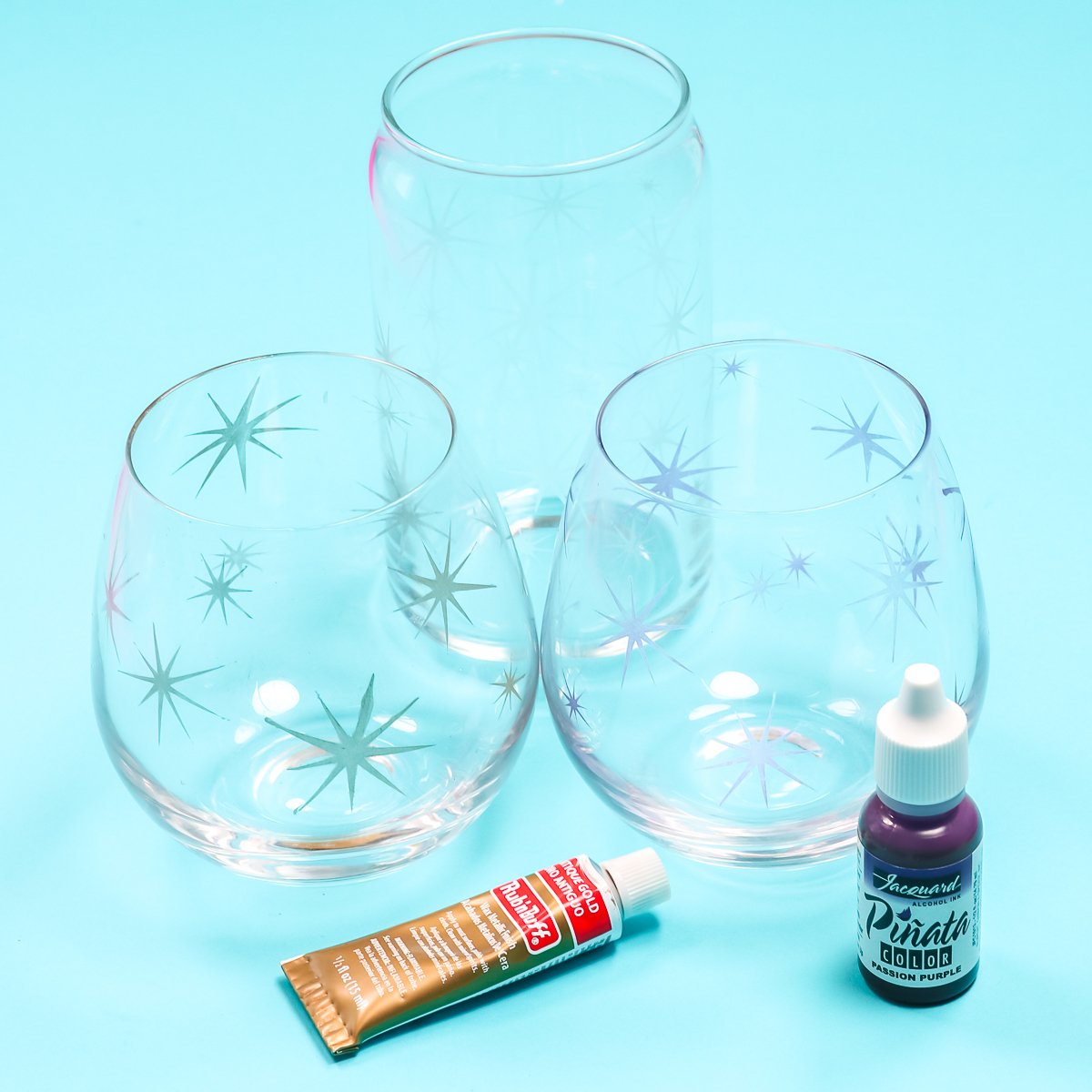 How to do Glass Etching With the Help of Your Cricut - Too Much Love