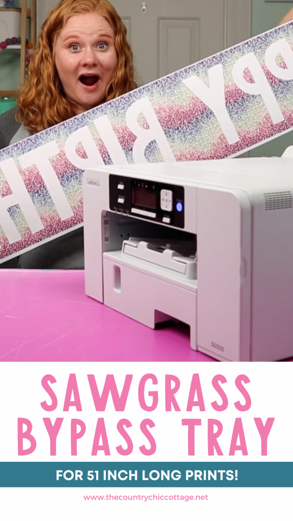 huge prints with sawgrass bypass tray