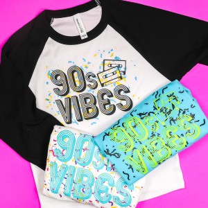 screen print confetti on shirts