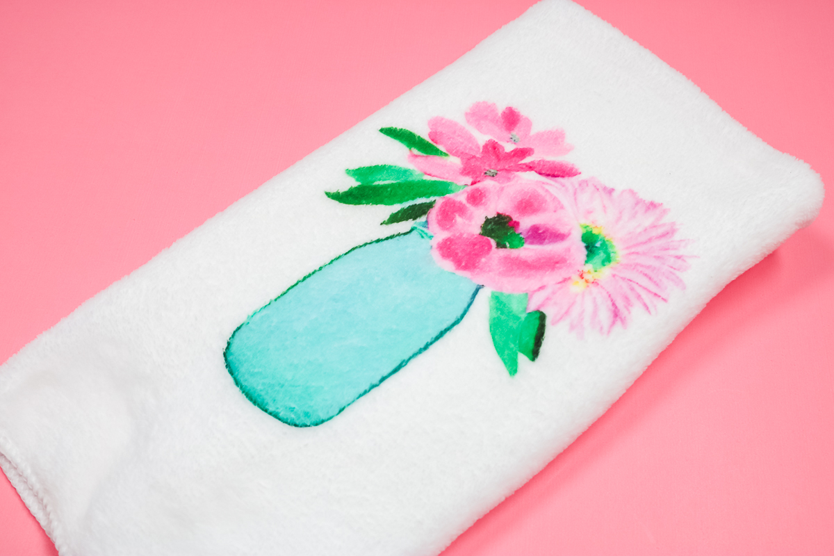 Microfiber sublimation kitchen towel.