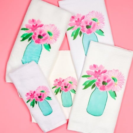 Sublimation kitchen towels - square