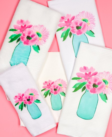 Sublimation kitchen towels - square