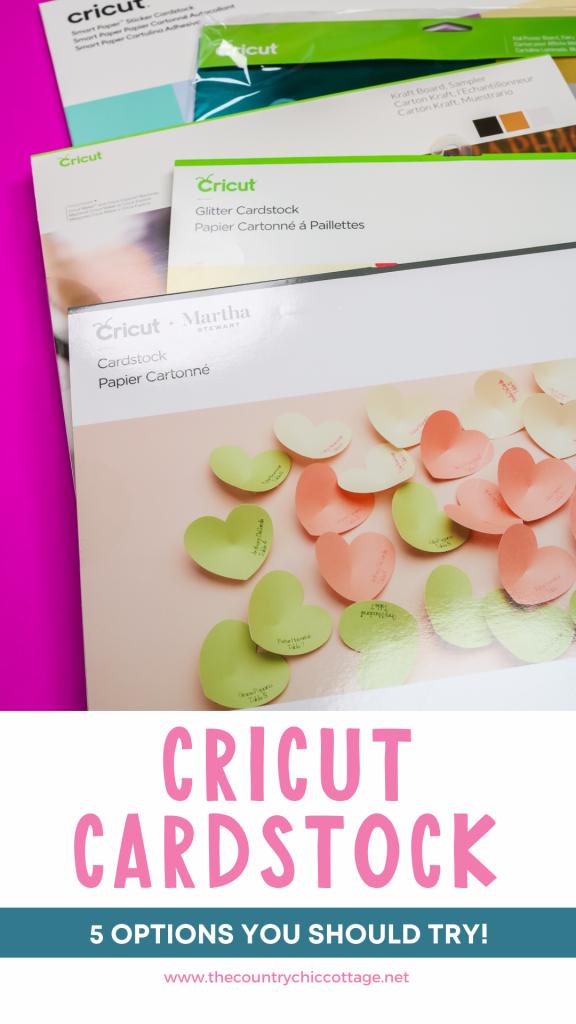 cardstock for your criccut machine